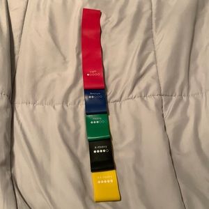 Set of 5 workout bands